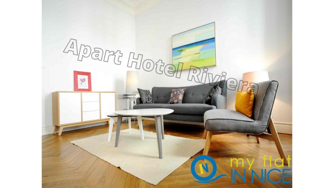 Aparthotel Riviera - 2 Minutes De La Plage - Exceptionnel 2 Chambres Ac - Balcon Meyerbeer 1 Ніцца Екстер'єр фото